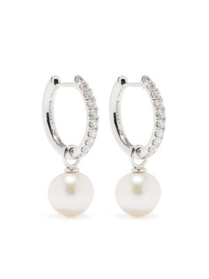 ROSEKEY boucle d'oreille pendante en or 18ct - Argent