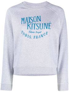 Maison Kitsuné sweat Palais Royal Vintage en coton - Gris