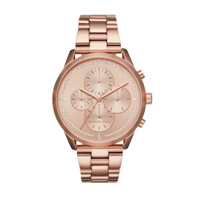 Horlogeband Michael Kors MK6521 Staal Rosé 20mm