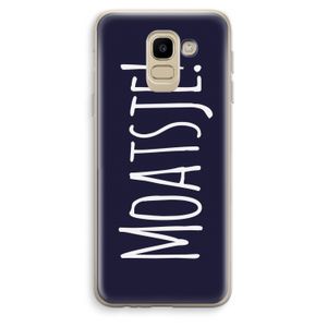Moatsje!: Samsung Galaxy J6 (2018) Transparant Hoesje