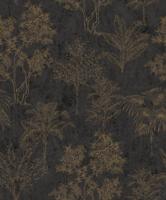 Galerie Zen Behang met getekende bomen motief - DWP0361-08