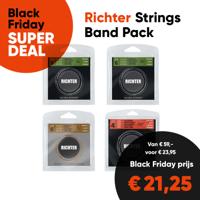 Richter String Band-pack: Elektrische-, Akoestische- en Bassnaren (4-Pack) - Aanbieding, op = op