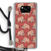 Mammoet: Xiaomi Poco X3 NFC Transparant Hoesje met koord Mammoet: Xiaomi Poco X3 NFC Transparant Hoesje met koord