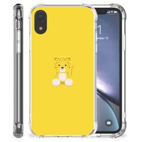 Apple iPhone Xr Stevig Bumper Hoesje Baby Leopard - thumbnail