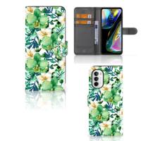 Motorola Moto G52 | Moto G82 Hoesje Orchidee Groen Motorola Moto G52 | Moto G82 Hoesje Orchidee Groen