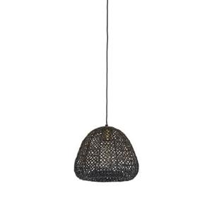 D - Light & Living - Hanglamp FINOU - Ø28x24cm - Zwart