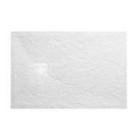 Douchebak Wiesbaden Stonea | 90x140x3 cm | Excl.Sifon | Composiet | Antislip | Mat wit
