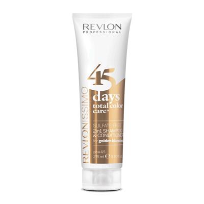 Revlonissimo 45 Days Total Color Care Sulfate Free Conditioning Shampoo Golden Blondes Revlonissimo 45 Days Total Color Care Sulfate Free Conditioning Shampoo Golden Blondes