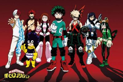 Poster My Hero Academia - Line Up 91,5x61cm Poster My Hero Academia - Line Up 91,5x61cm