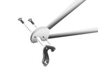 Union derailleurpad gh-056 met schroefset m4x0.7