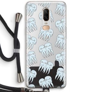 Octopussen: OnePlus 6 Transparant Hoesje met koord