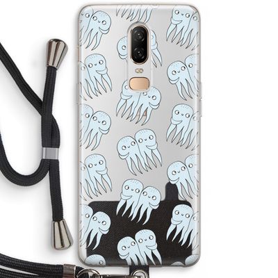Octopussen: OnePlus 6 Transparant Hoesje met koord