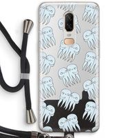 Octopussen: OnePlus 6 Transparant Hoesje met koord