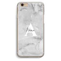Ivory Marble: iPhone 6 / 6S Transparant Hoesje
