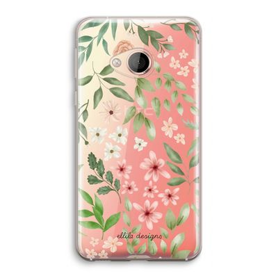 Botanical sweet flower heaven: HTC U Play Transparant Hoesje