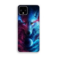 Where Light And Dark Meet: Pixel 4 Transparant Hoesje