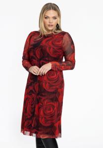 Yoek Jurk ROSANNA | Rood | Maat 38/40