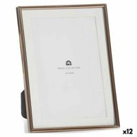 Fotolijsten Kristal Staal Koper (12 x 19,5 x 15,5 cm) (12 Stuks)
