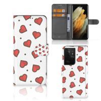 Samsung Galaxy S21 Ultra | Telefoon Hoesje | Hearts