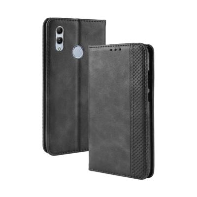 Magnetische gesp retro textuur horizontale flip lederen hoesje voor Huawei Honor 10 Lite / P Smart (2019) / Nova Lite 3 met houder & kaart slots & po