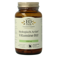 B12 biologisch actief 1000mcg puur 60 Vegetarische capsules
