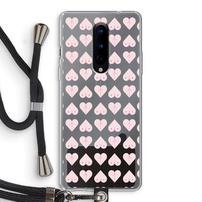 Ass 'n Titties: OnePlus 8 Transparant Hoesje met koord