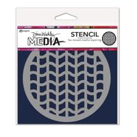 Ranger Ink Ranger • dina wakley media stencil coasters tire tracks