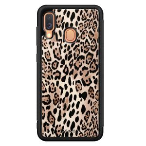 Samsung Galaxy A40 hoesje - Golden wildcat
