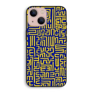 Majorelle Blue Print: iPhone 13 mini Biologisch afbreekbaar hoesje