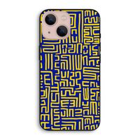 Majorelle Blue Print: iPhone 13 mini Biologisch afbreekbaar hoesje