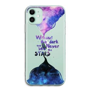 Stars quote: iPhone 11 Transparant Hoesje