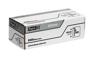 Rapid Nagels Type 8 Gegalvaniseerd, Box 5000st Lengte 40mm