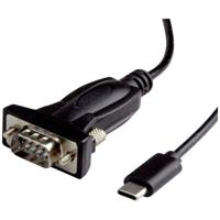 VALUE USB - Seriële Converter kabel, type C - RS232 , zwart, 1,8 m - thumbnail