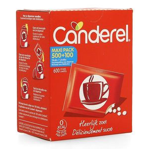 Canderel Navulpak Voor Dispenser Maxi Tabl 500+100