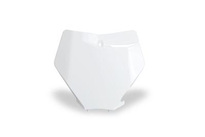 UFO PLAST Start number plate ufo ktm white