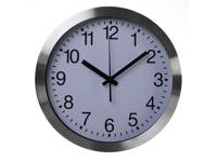 Aluminium wandklok dia. 30 cm - Velleman