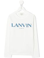 Lanvin Enfant t-shirt à logo imprimé - Blanc - thumbnail