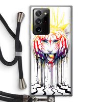 Fading: Samsung Galaxy Note 20 Ultra / Note 20 Ultra 5G Transparant Hoesje met koord