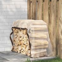 VidaXL Doorzichtig zeildoek met zeilringen 1x2 m pvc