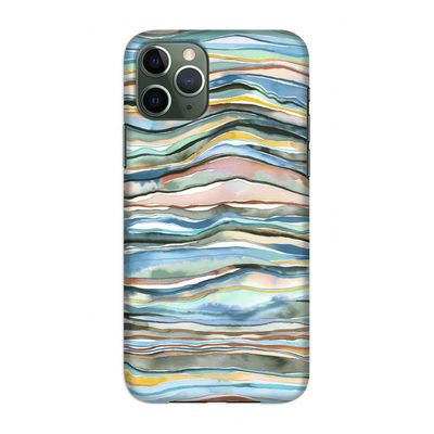 Watercolor Agate: Volledig geprint iPhone 11 Pro Hoesje