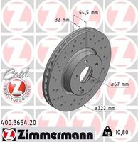 Remschijf Coat Z 400365420