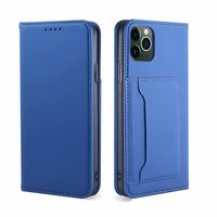 Samsung Galaxy S21 Plus hoesje - Bookcase - Pasjeshouder - Portemonnee - Kunstleer - Blauw - thumbnail