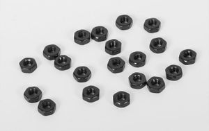 RC4WD Regular M2 Black Nuts (20) (Z-S1144)