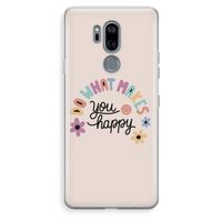 Happy days: LG G7 Thinq Transparant Hoesje