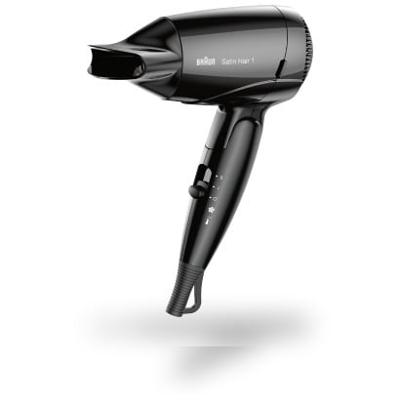 Braun HD130 Satin-Hair 1 Style&Go Haardroger Zwart