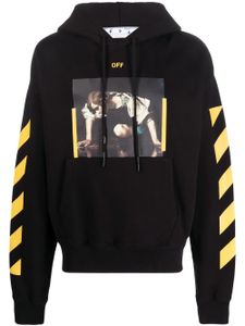 Off-White hoodie à imprimé Caravaggio - Noir