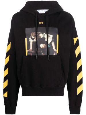 Off-White hoodie à imprimé Caravaggio - Noir
