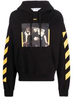 Off-White hoodie à imprimé Caravaggio - Noir