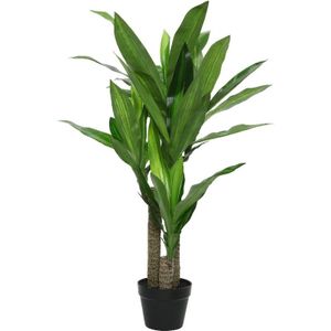 Kunstplant drakenbloedboom - in pot - Dracaena - 105 cm