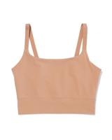 HEMA Niet voorgevormde top zonder beugel - ultimate comfort lichtbruin (lichtbruin)